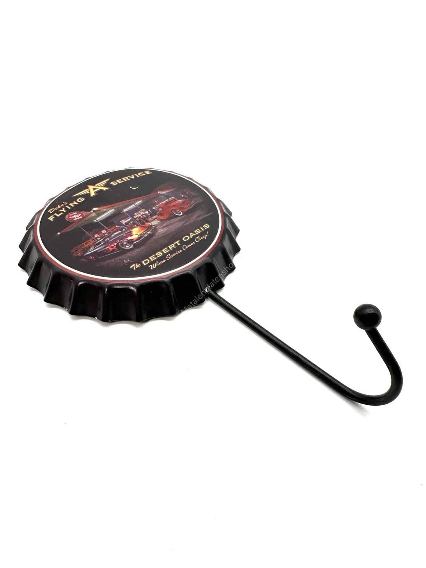 Flying A Service Dop - Coat rack - Towel hook - Metal wall sign