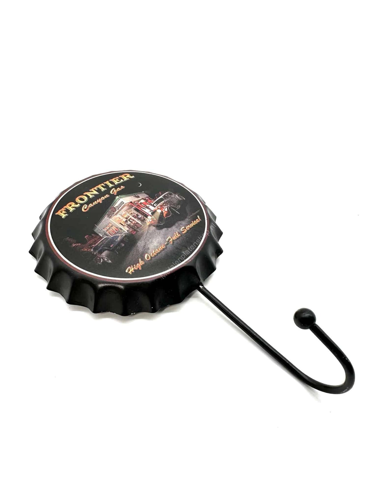 Frontier Conyon Gas Cap - Coat Rack - Towel Hook - Metal Wall Sign