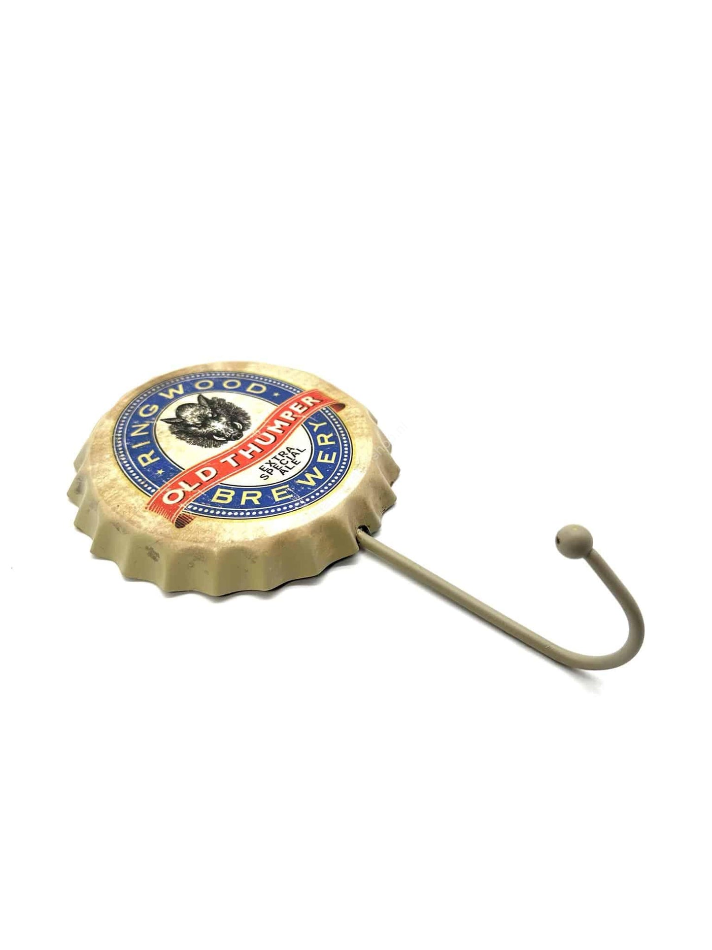 Old Thumper Brewery Dop - Coat Rack - Towel Hook - Metal Wall Sign