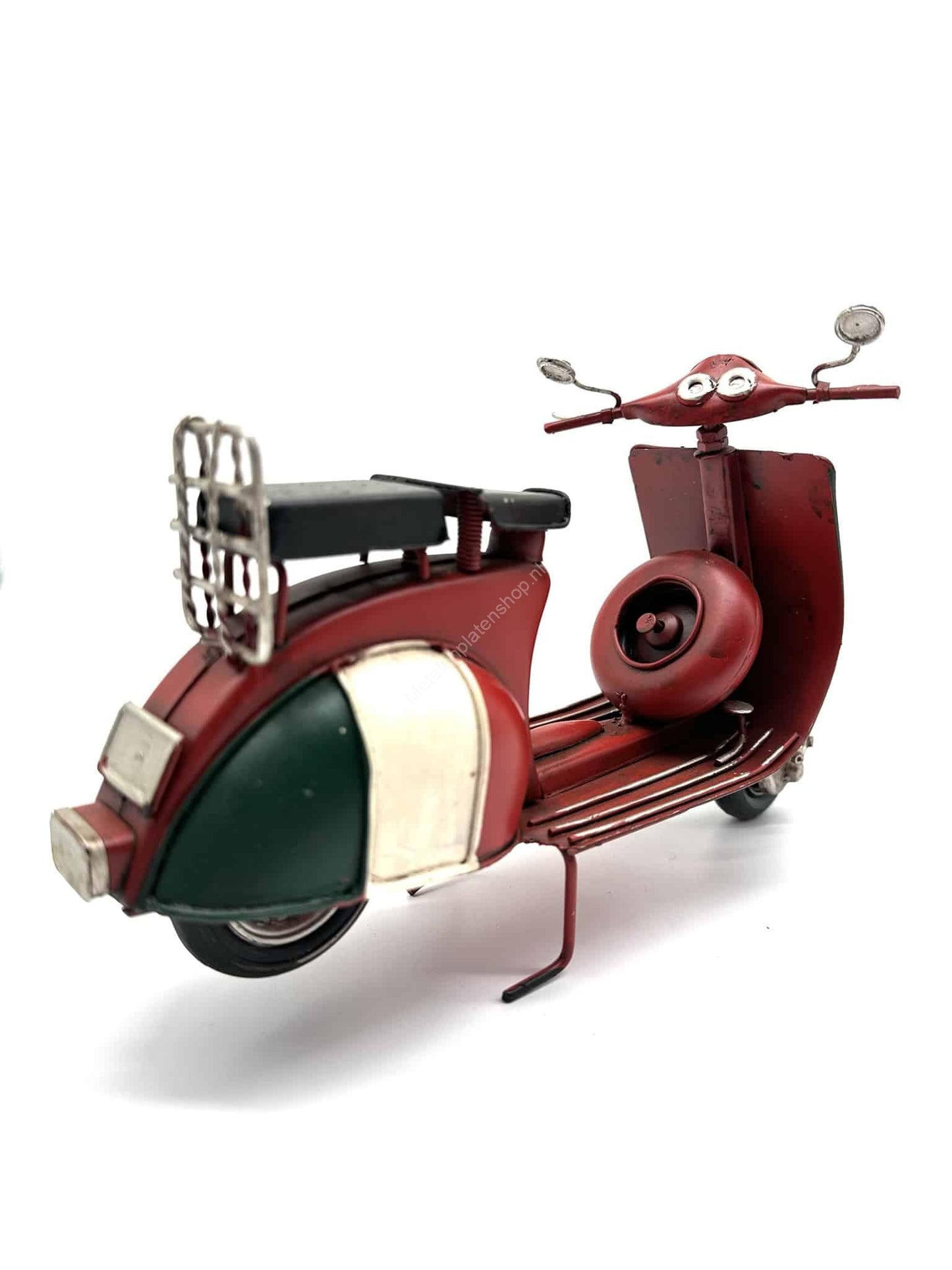 Vespa Scooter - Metalen Decoratie - 27cm