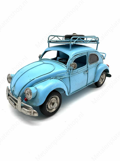 Blue Beetle - Metal Vehicle Decoration - 25cm