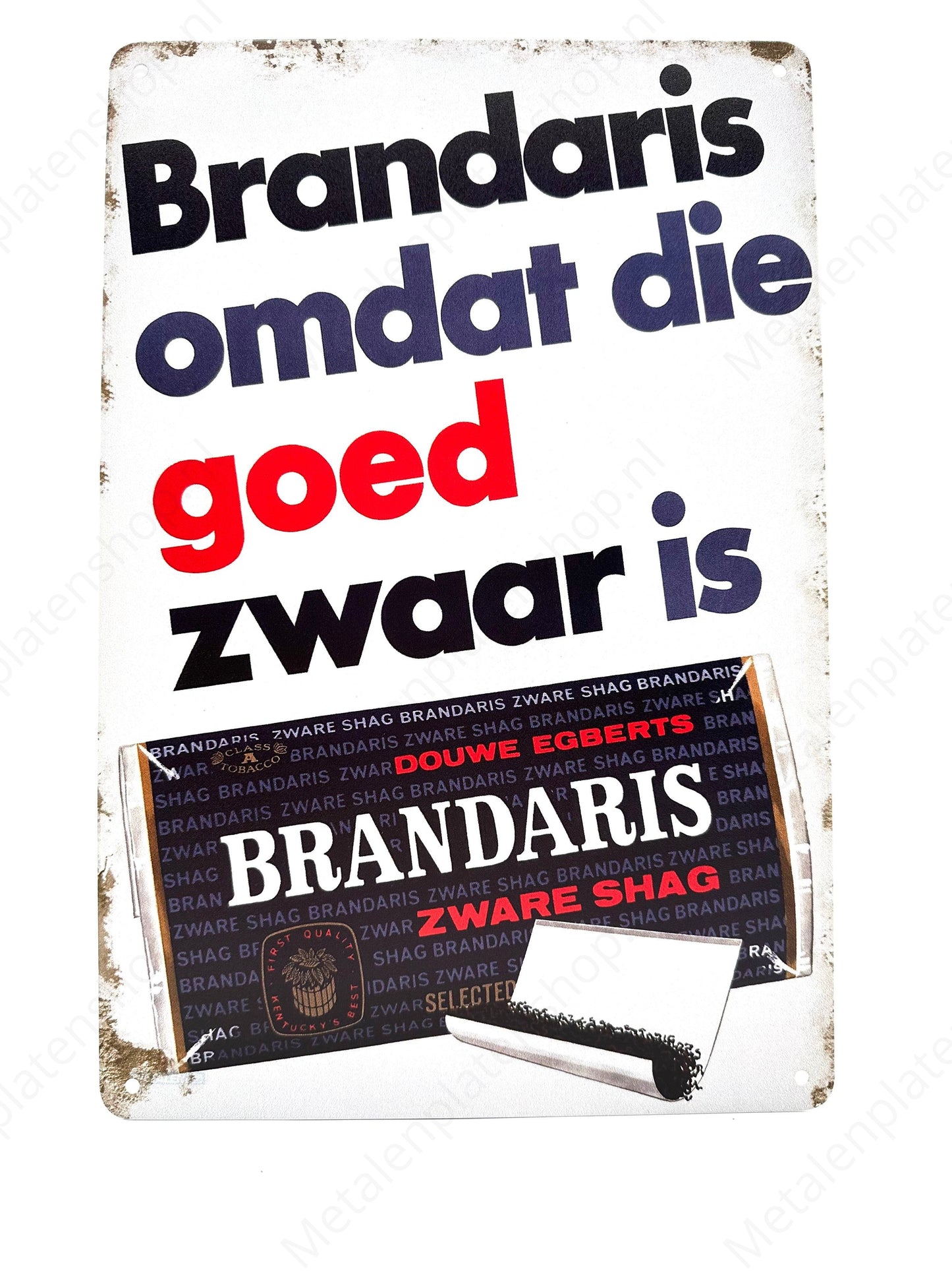 Brandaris because it is really heavy - Metal Wall Sign