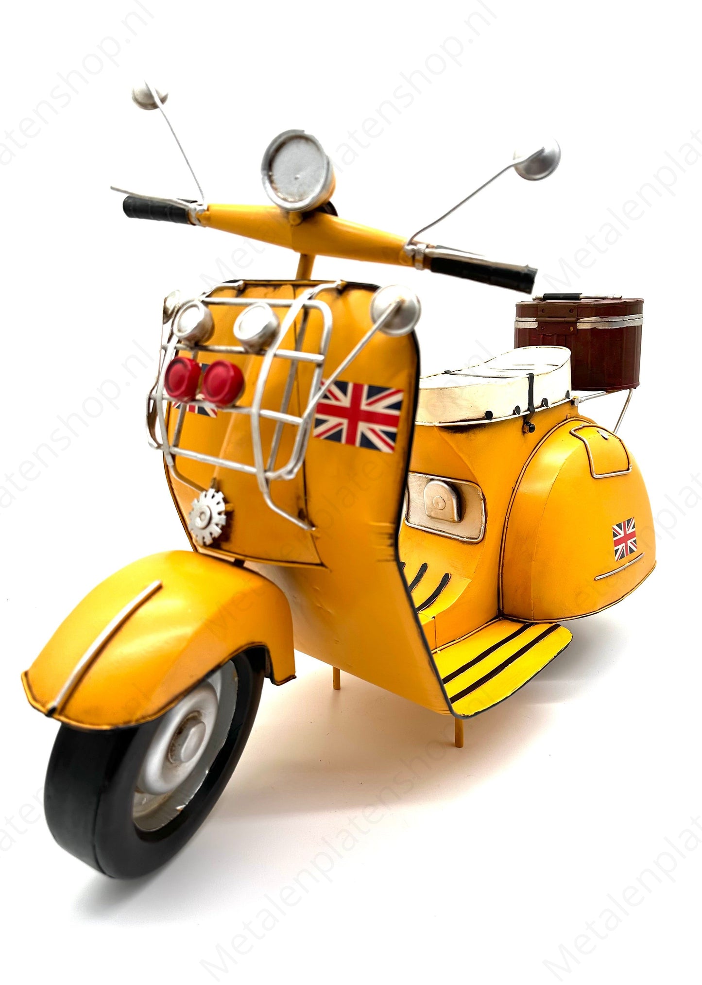 Vespa Scooter - Metal Vehicle Decoration - 60x38cm