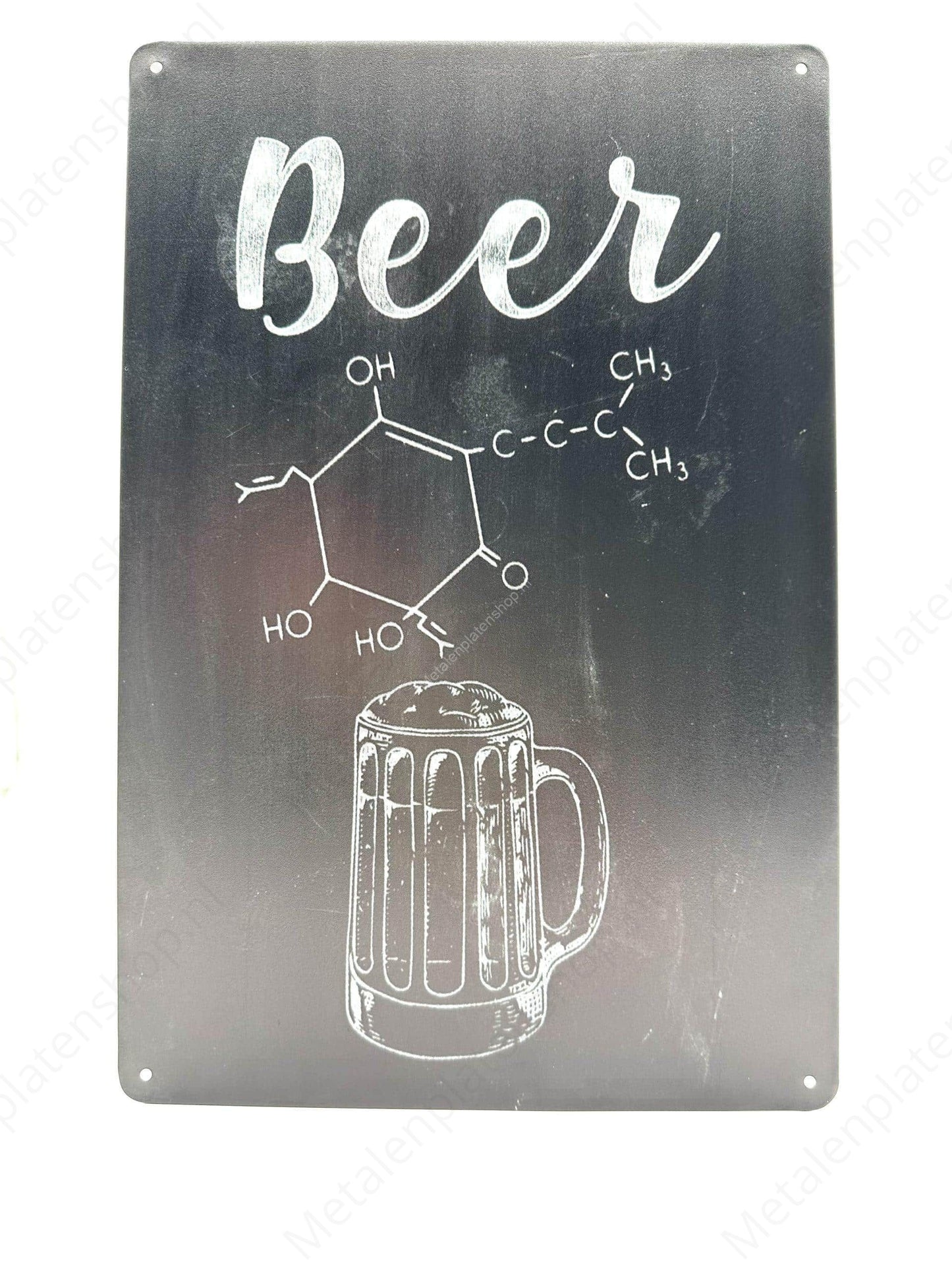 BEAR - DNA - Metal Wall Sign