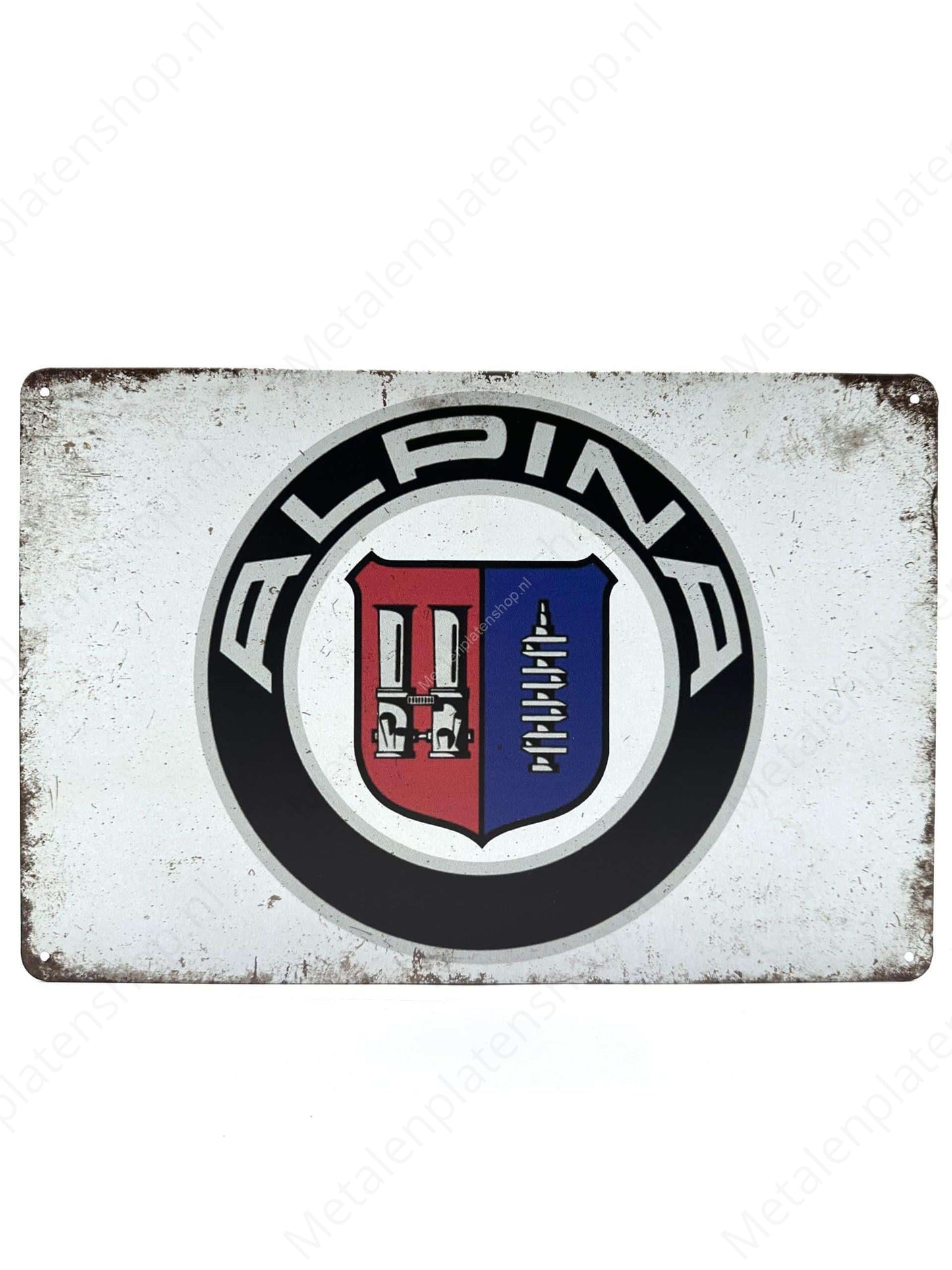 BMW - ALPINA - Metalen Wandbord