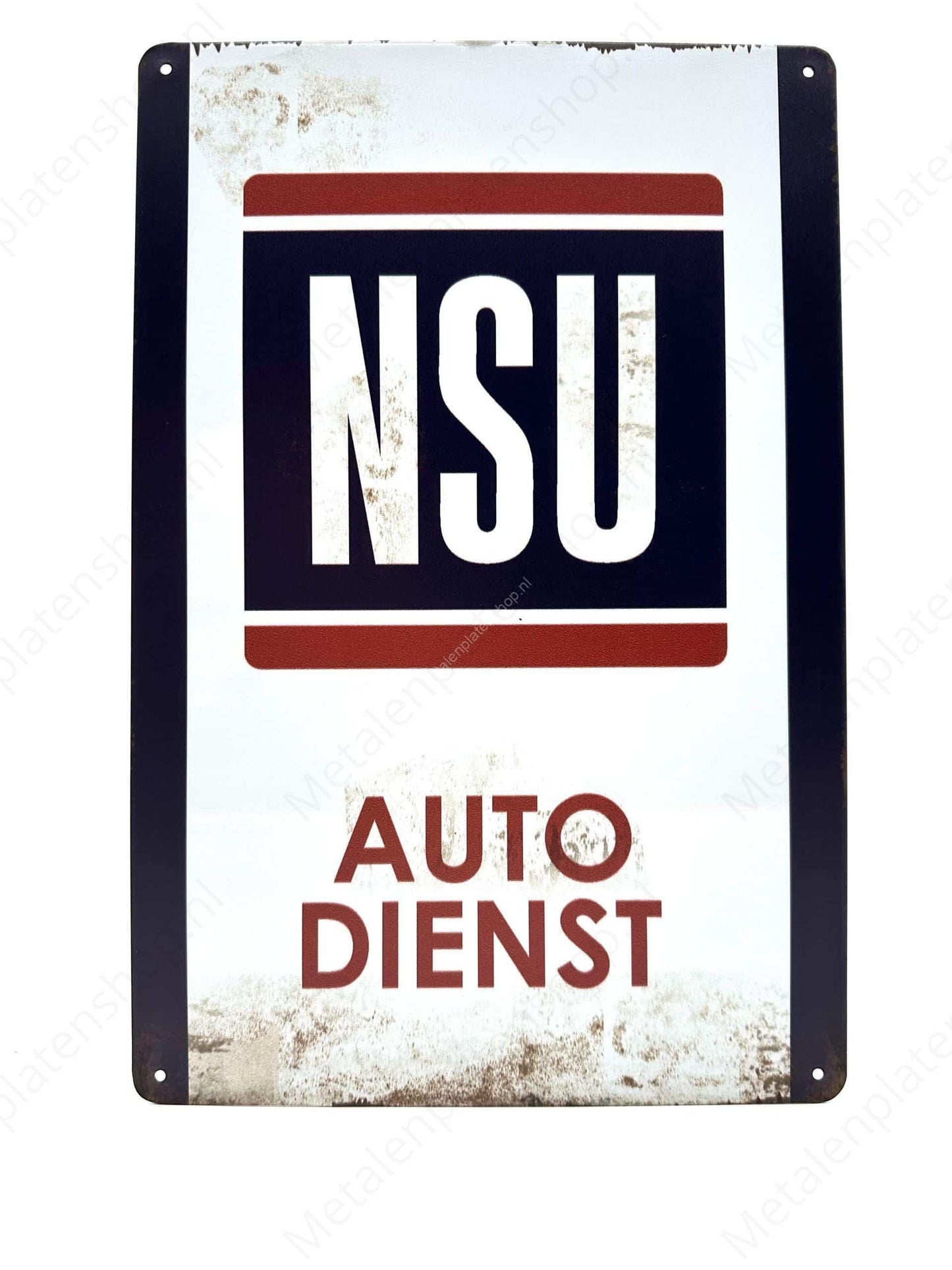 NSU - Auto Service - Metal Wall Sign