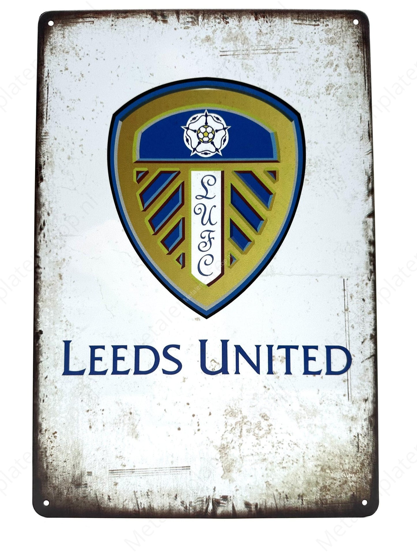 Leeds United - Metal Wall Sign