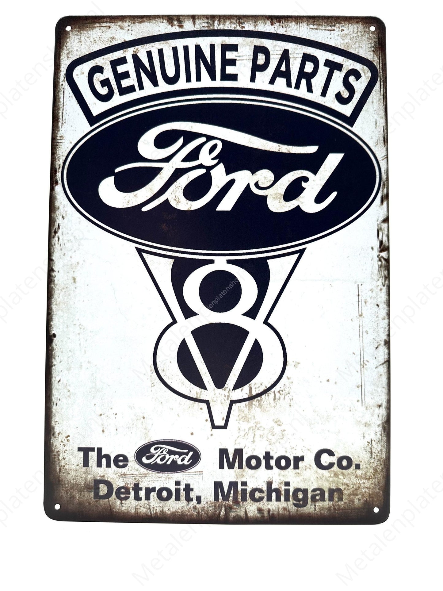 Originalteile FORD - Metallwandschild