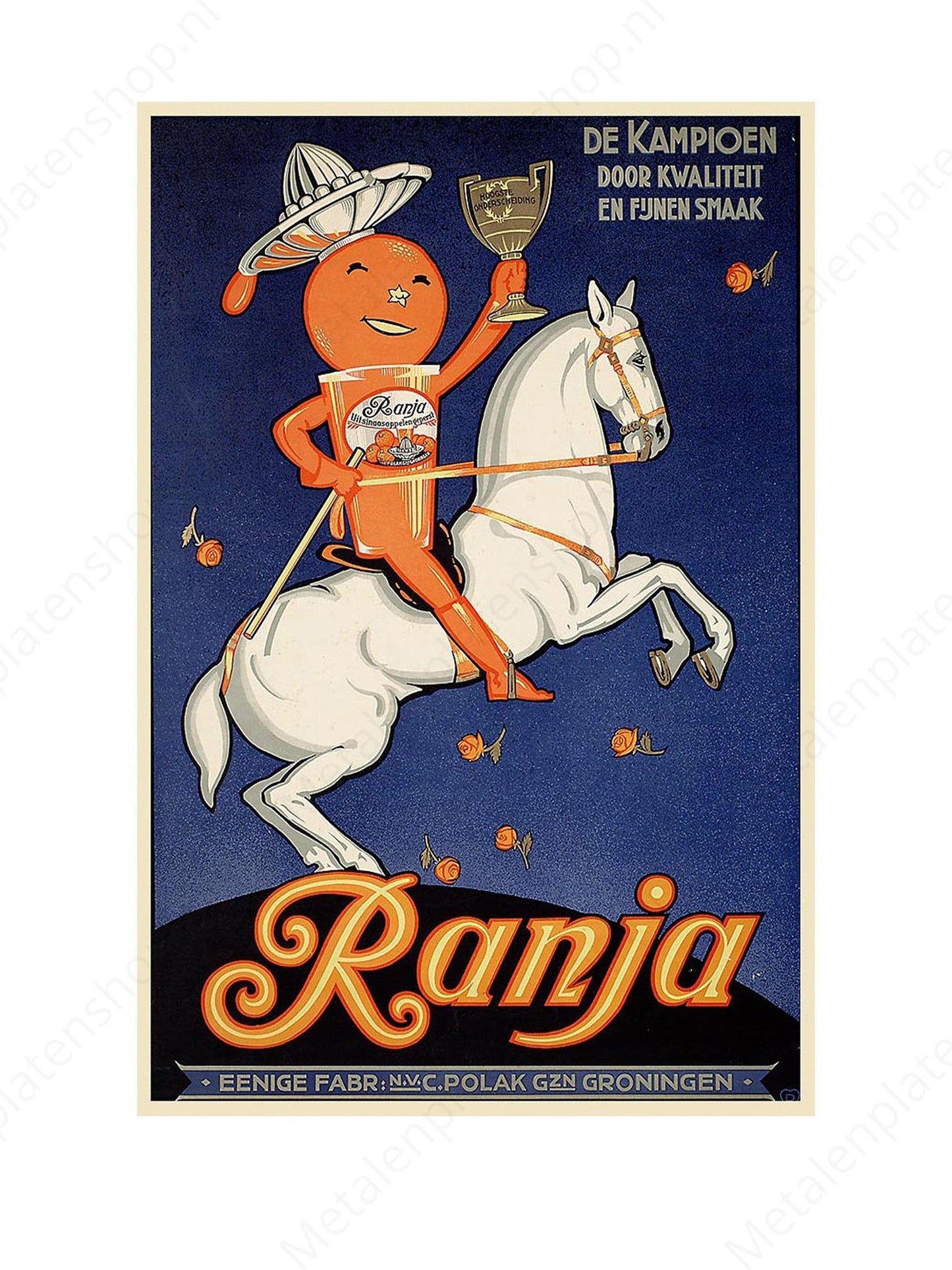Ranja - Nostalgic - Metal Wall Sign