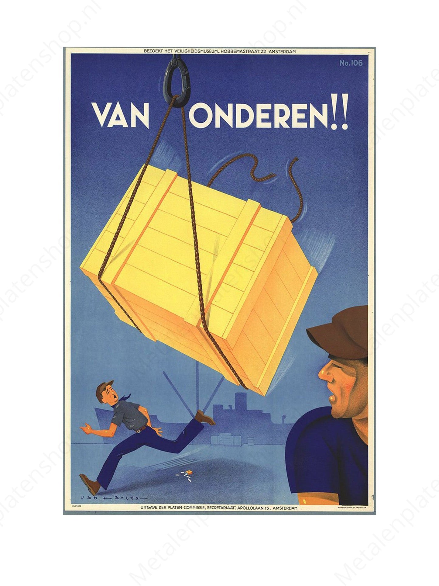 From below!! - Nostalgic - Metal Wall Sign