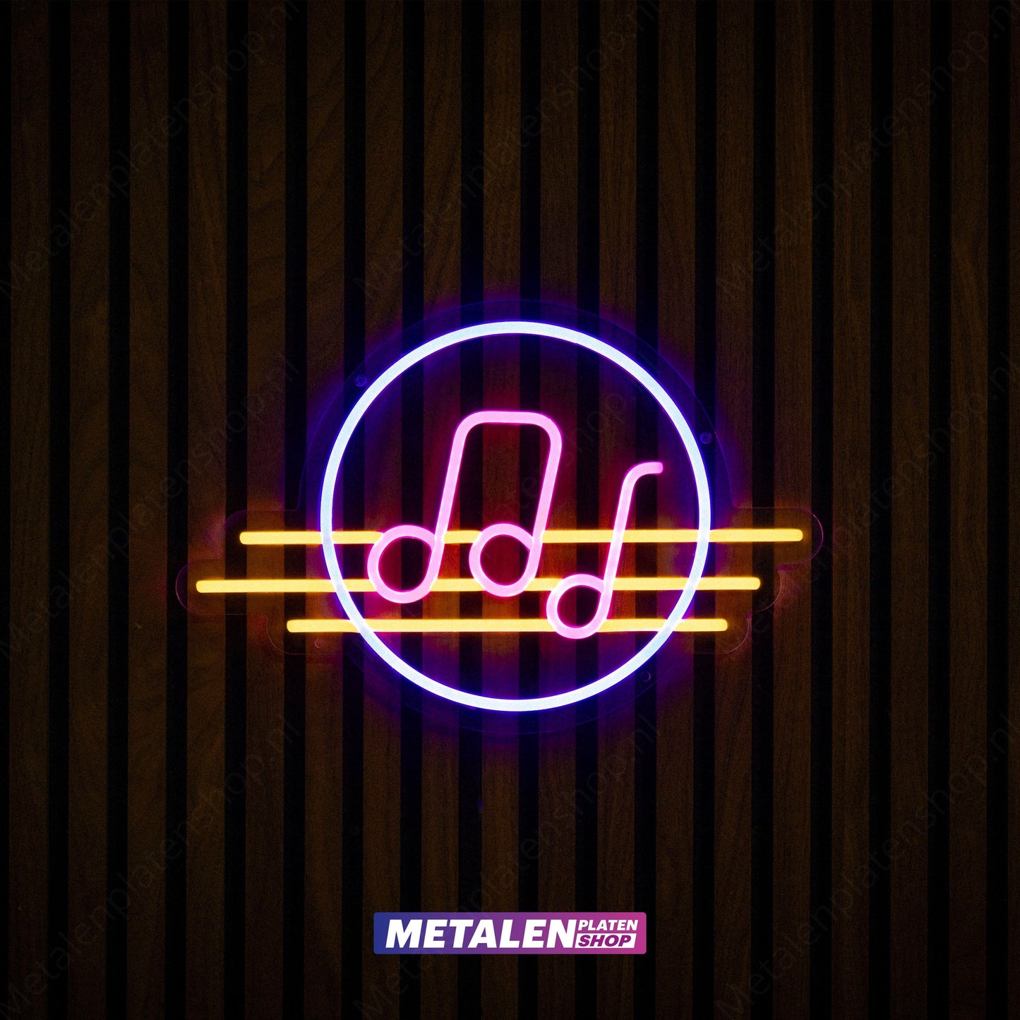 Music Note - Neon Sign - LED