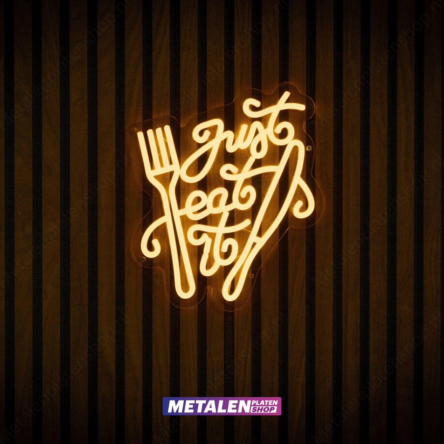 Just Eat It - Neon Sign - LED