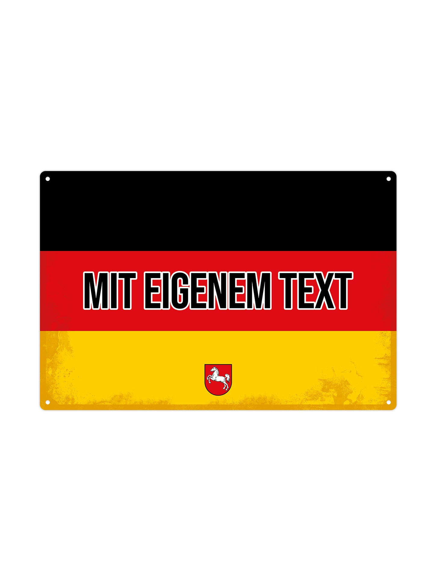 Niedersachsen - Mit eigenem Text