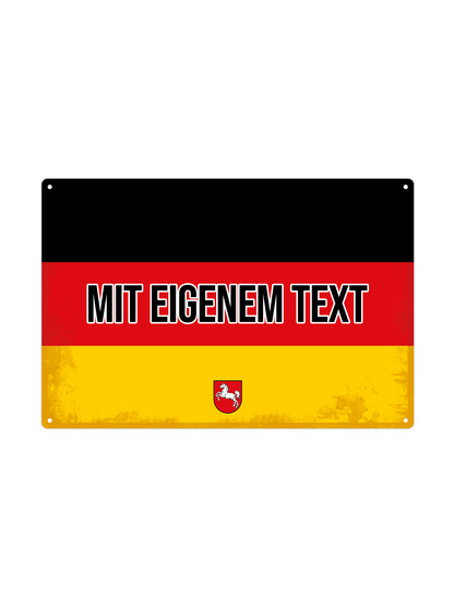 Niedersachsen - Mit eigenem Text