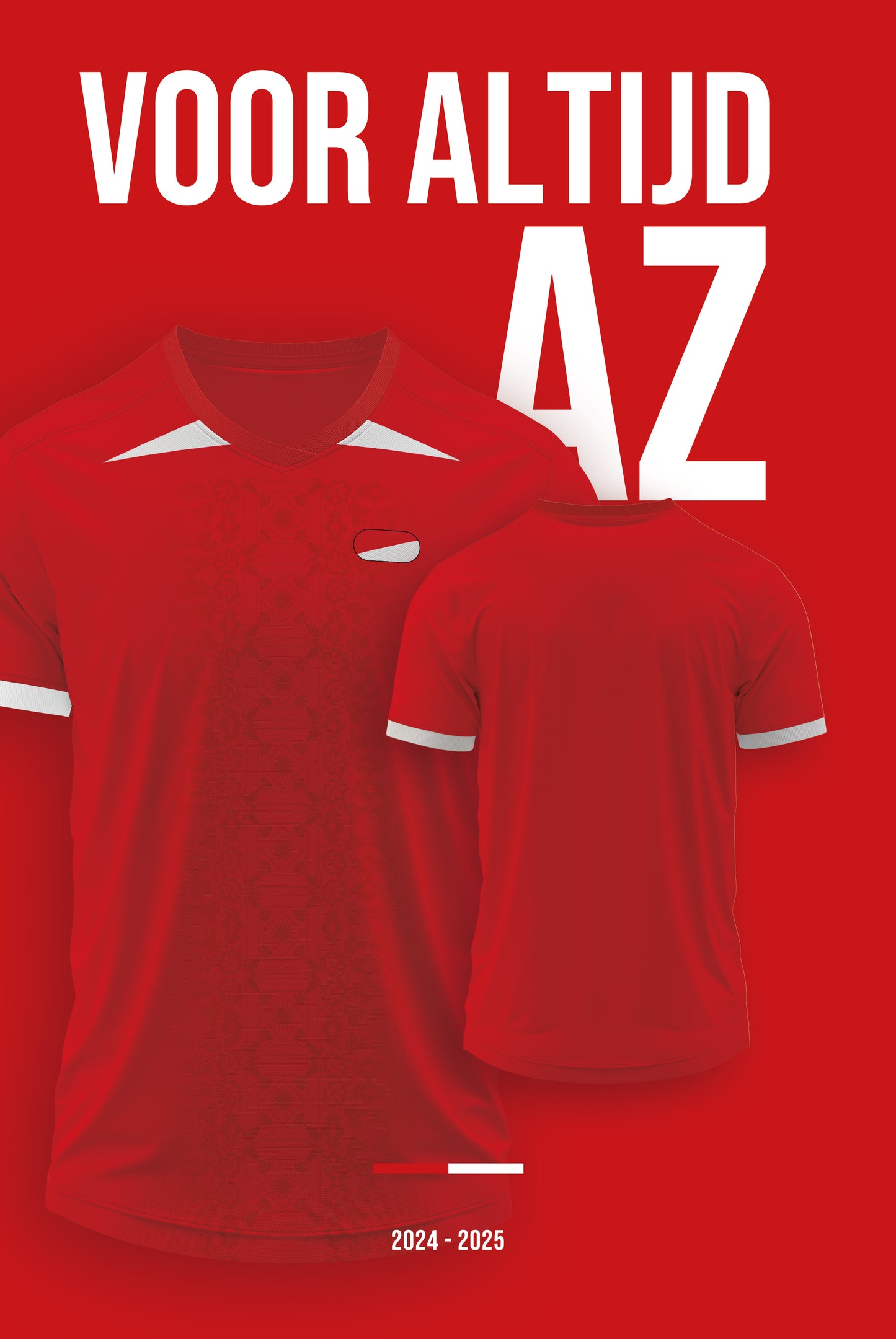 Football kit Board AZ with own name and back number - 2024/2025