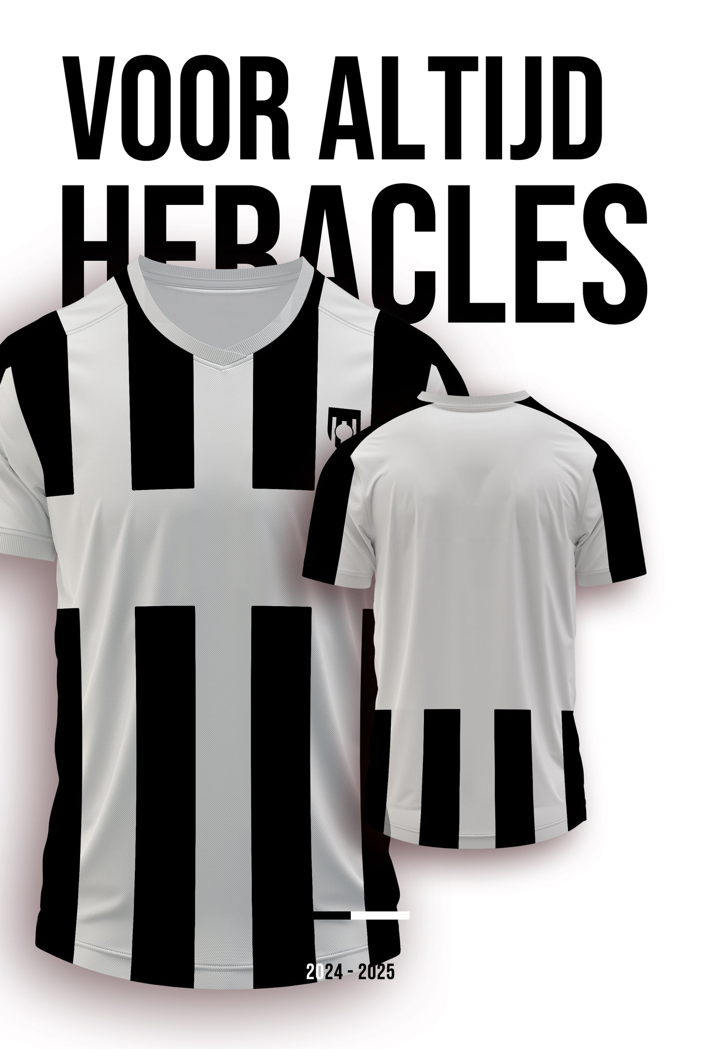 Football kit Bord Heracles with own name and back number - 2024/2025