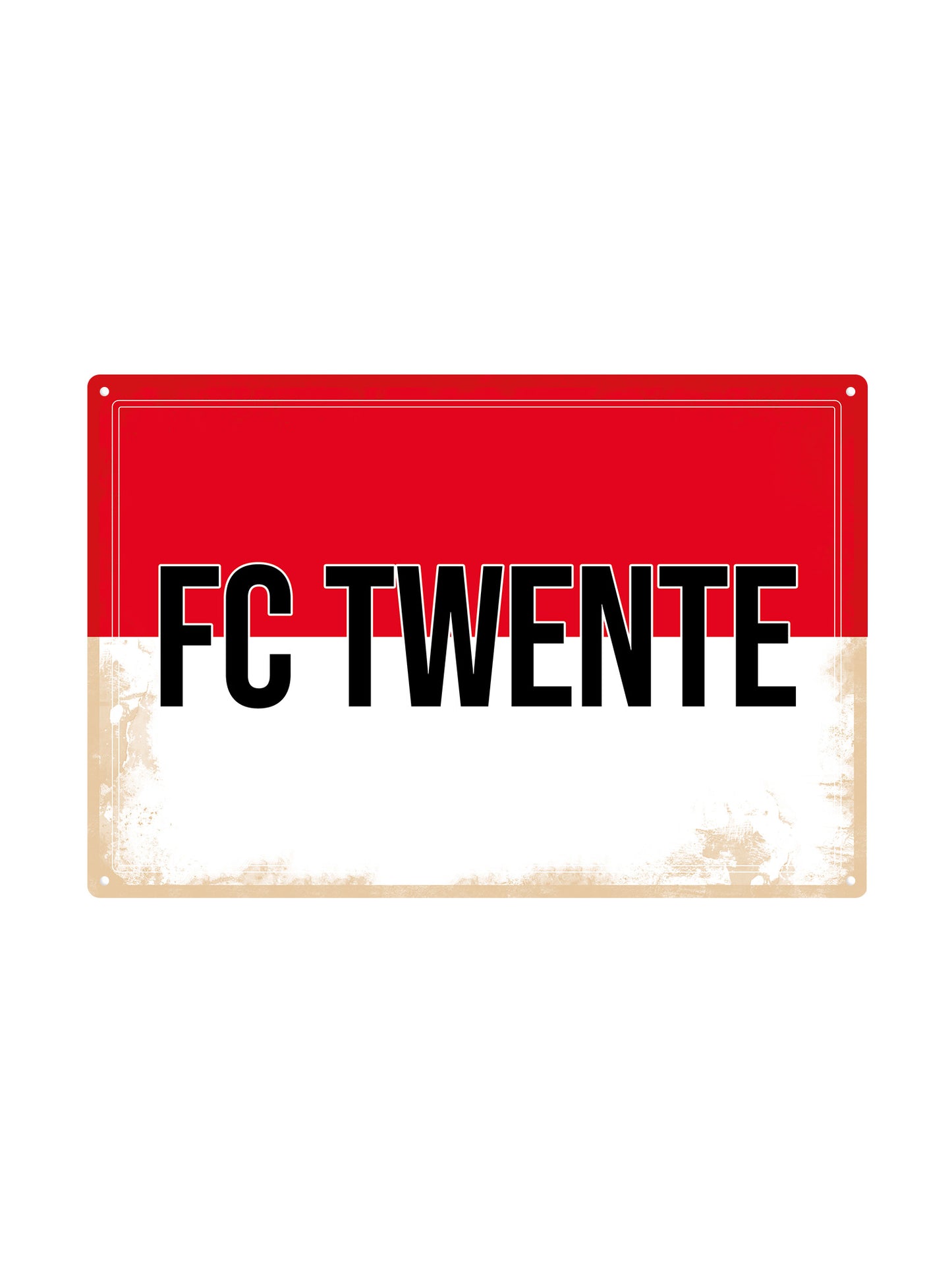Metal Wall Sign - FC Utrecht - Haller 91 Shirt