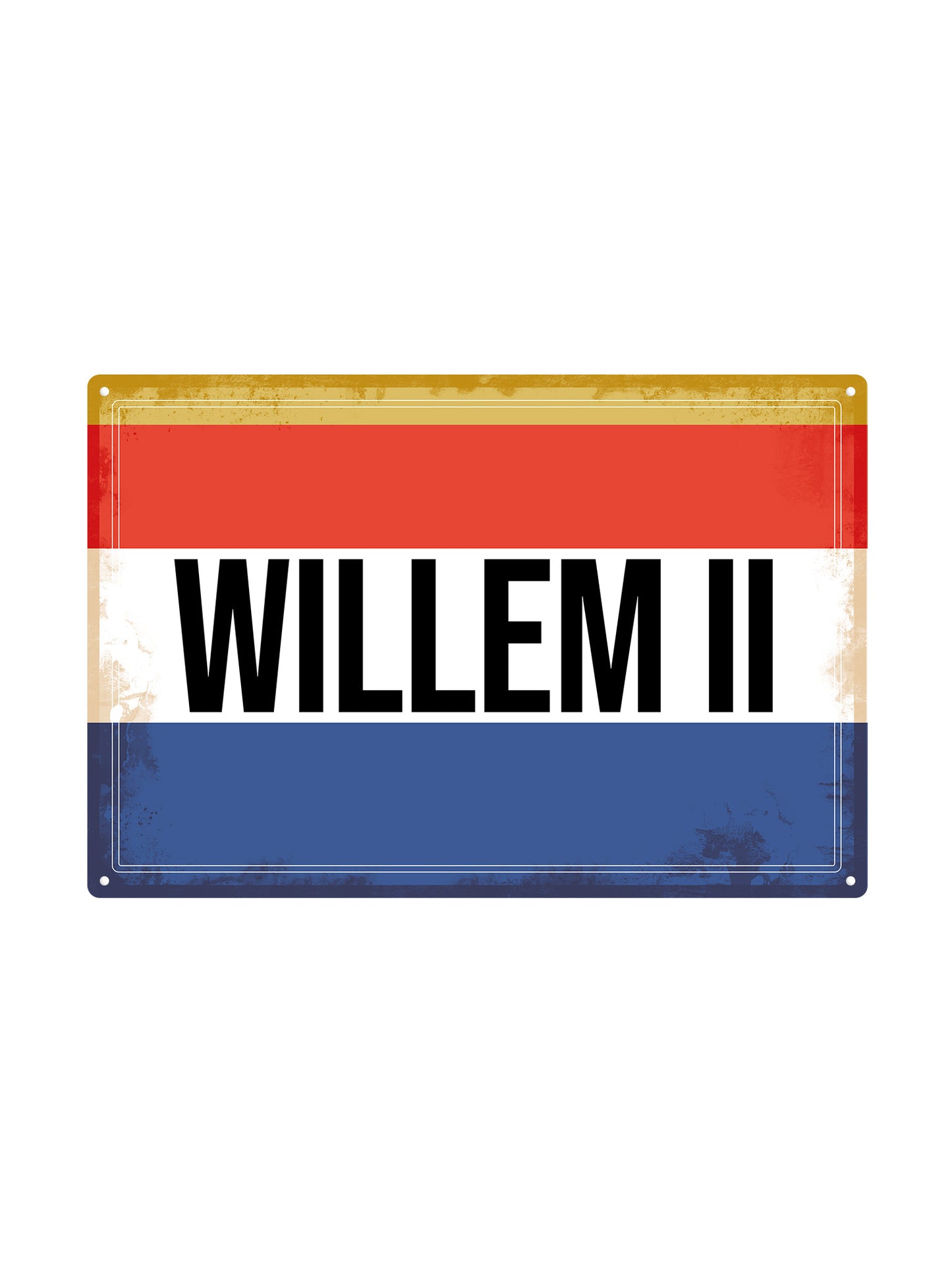Metal Wall Sign - FC Utrecht - Haller 91 Shirt