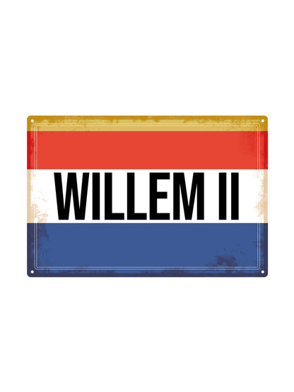 Metal Wall Sign - FC Utrecht - Haller 91 Shirt