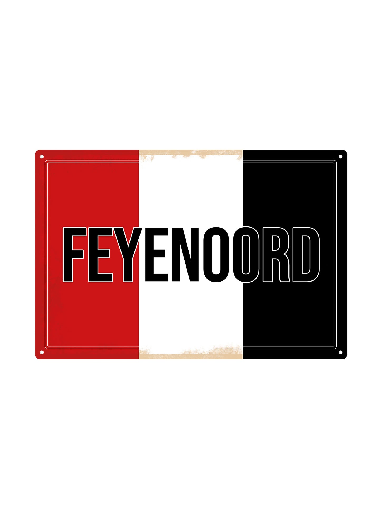 Metal Wall Sign - FC Utrecht - Haller 91 Shirt