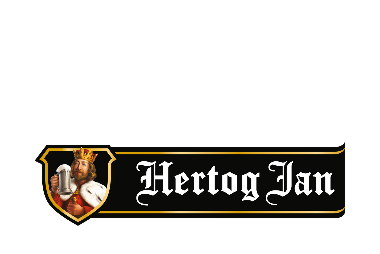 Real men drink Hertog Jan - Metal wall sign