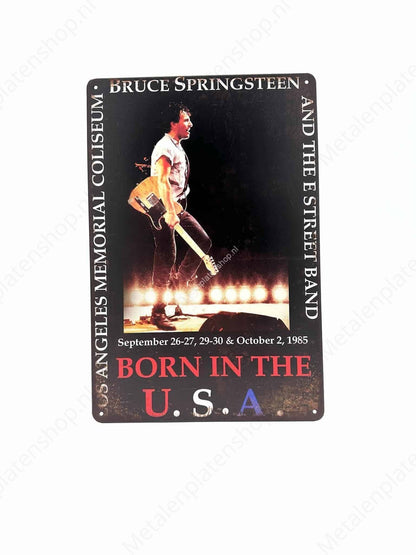 Bruce Springsteen - Born in the USA - Metal Wall Sign