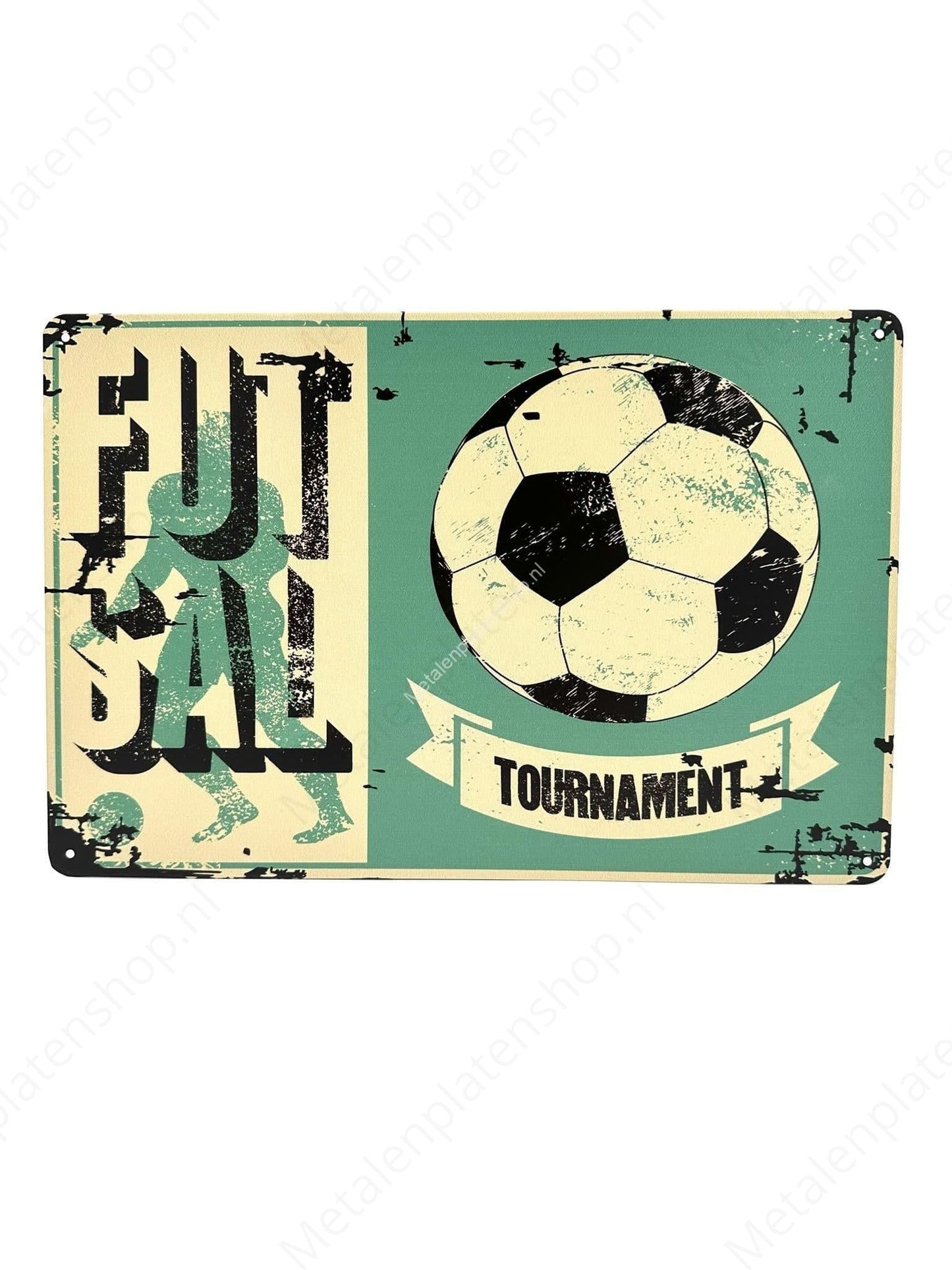 Football - Soccer - Metal Wall Sign