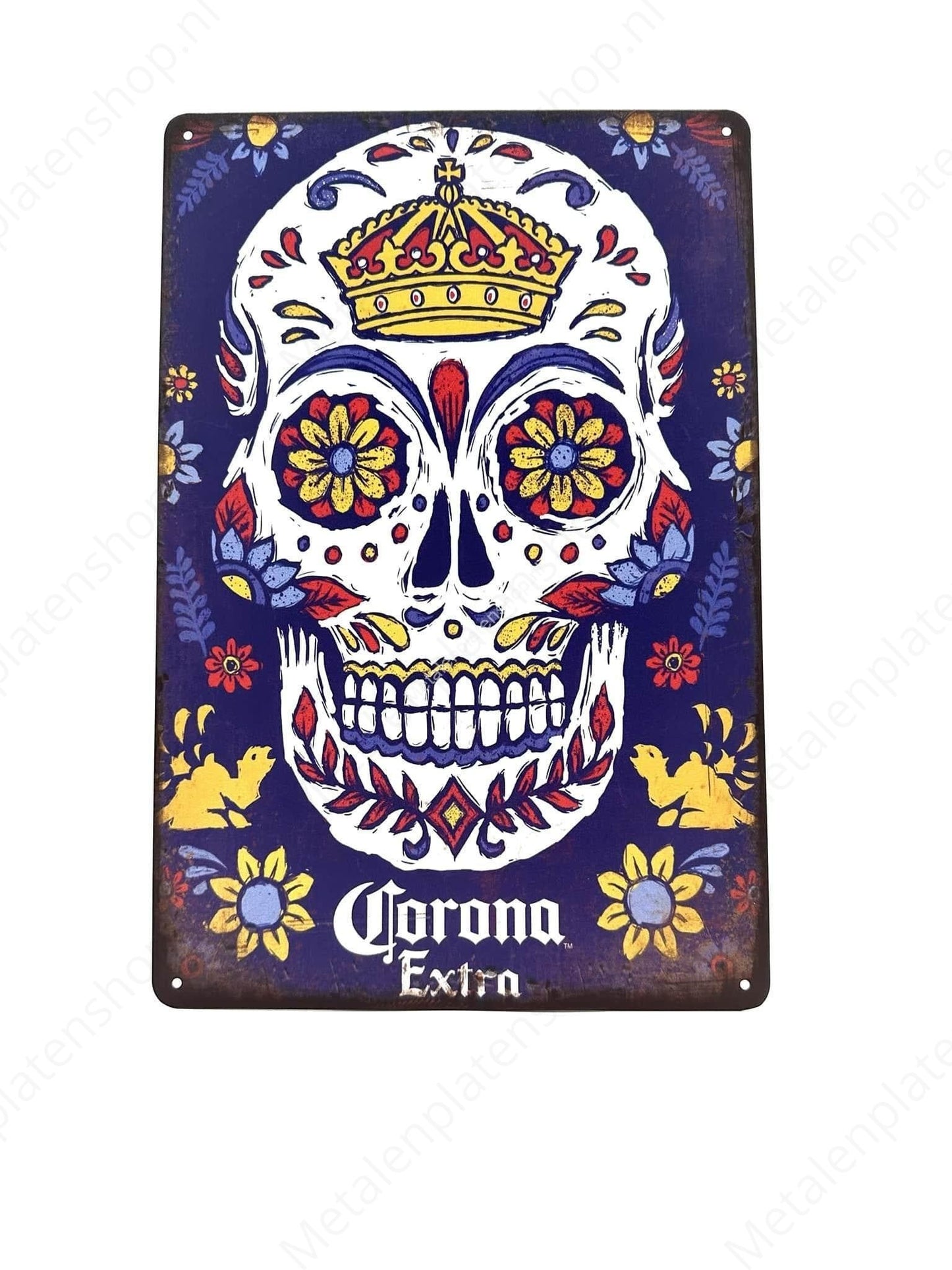 Corona Extra - Bier - Metalen Wandbord
