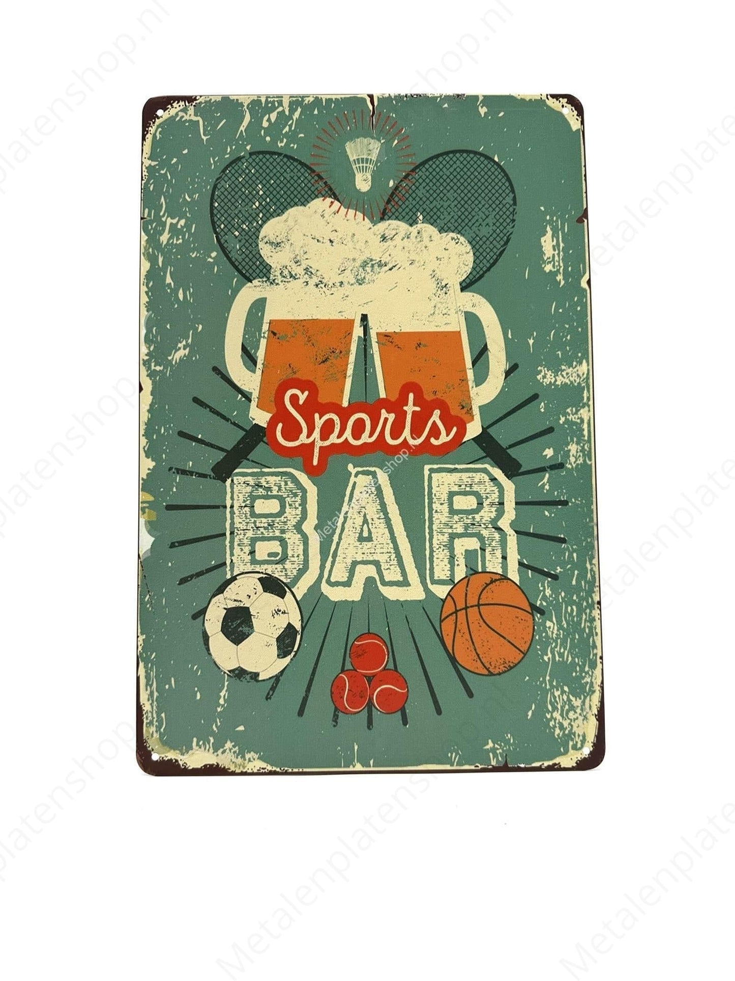 Sports Bar #2 - Metal Wall Sign