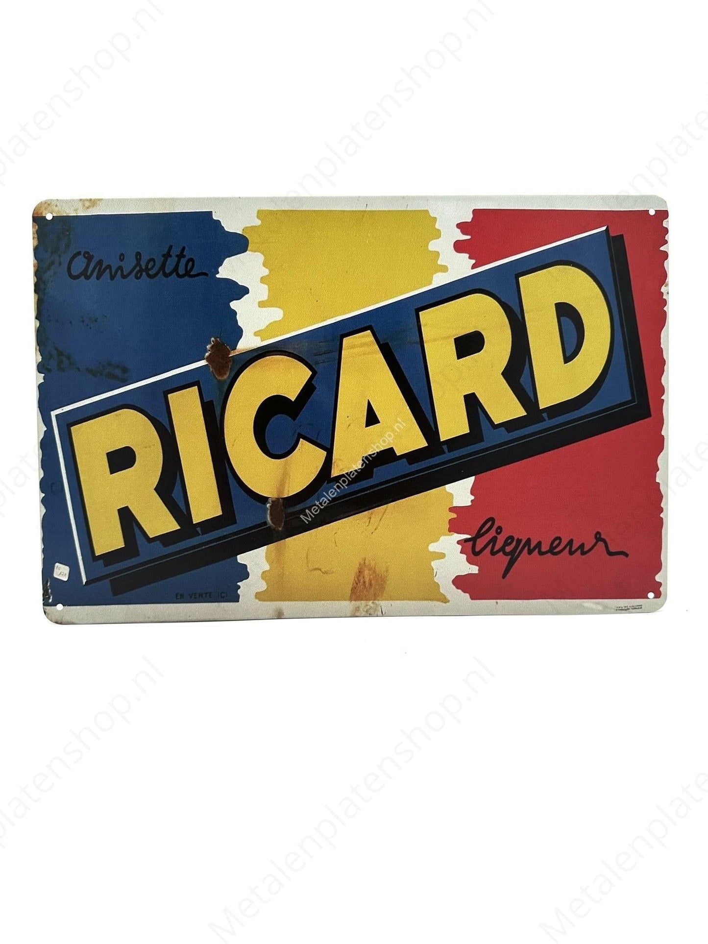 Ricard - French Drink - Metal Wall Sign