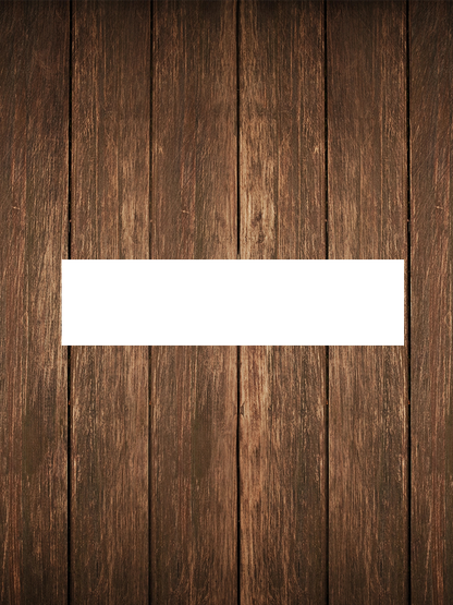 Met eigen afbeelding - Kenteken - 40x10cm