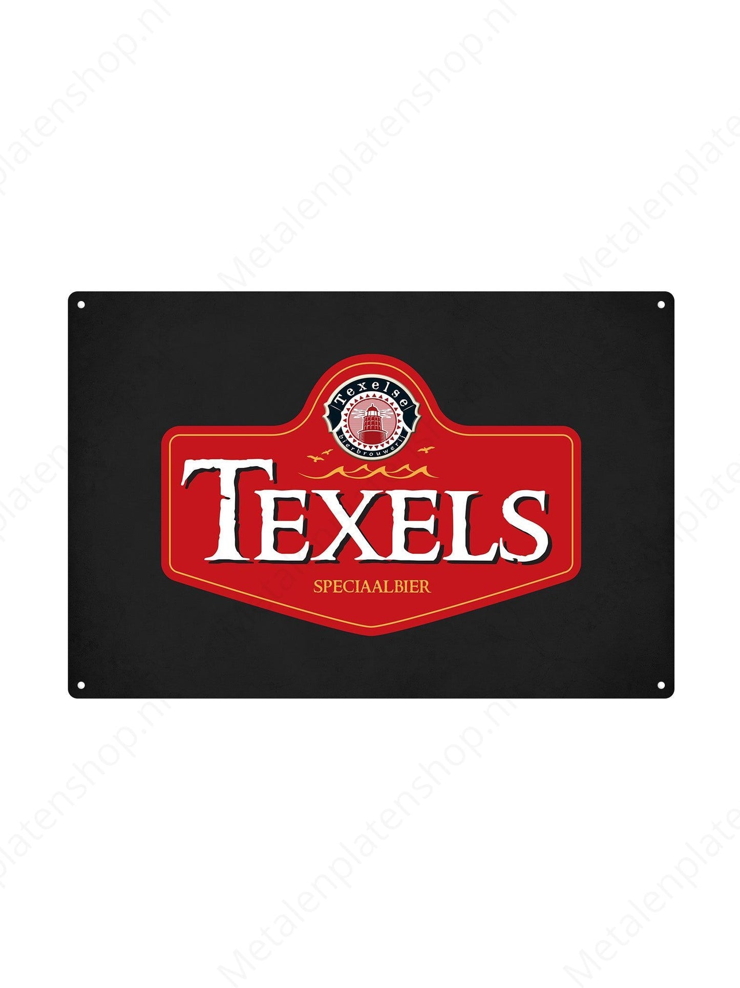 Texels Speciaal Bier - Metalen wandbord