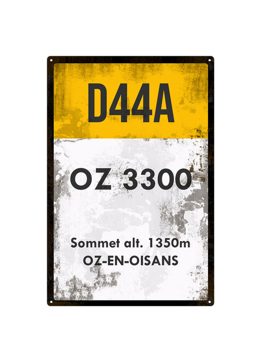 D44A - OZ3300 - Sommet alt. 1350 - OZ-EN-OISANS