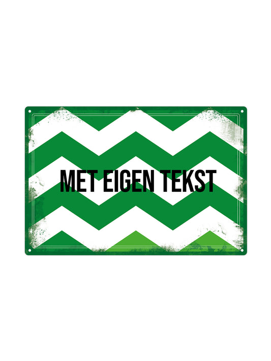 Westlandse vlag met eigen tekst